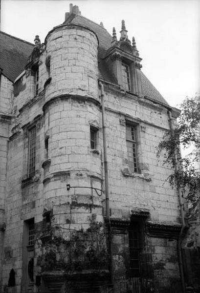 Tourelle d'escalier.