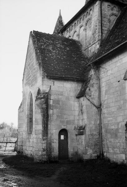 Transept, vue extérieure.