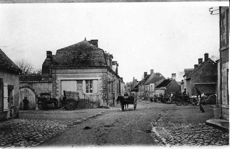 Vue générale de la place.