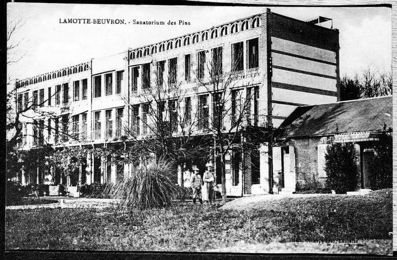 Vue d'ensemble du sanatorium.