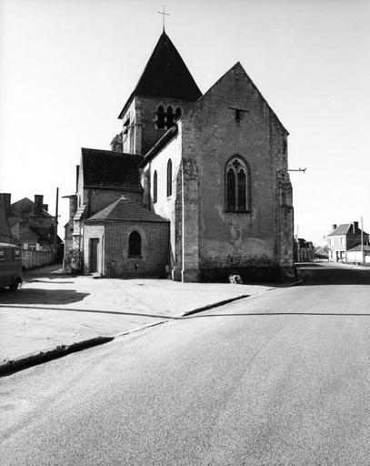 Vue du chevet.