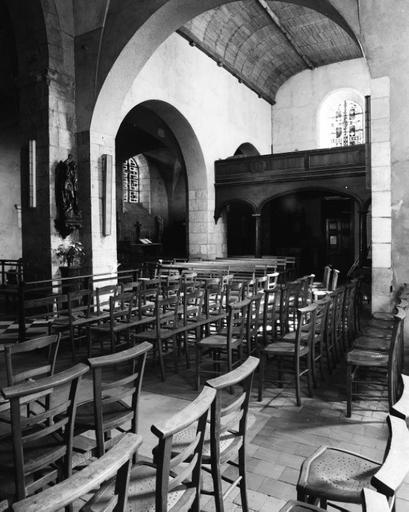 Vue de volume, transept sud.