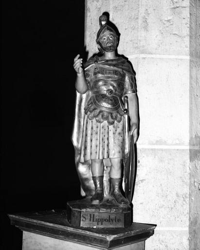 Statuette : saint Hippolyte