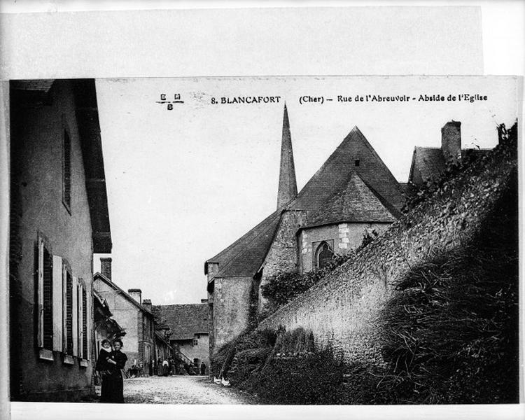 Façade Est, vue de l'abside.