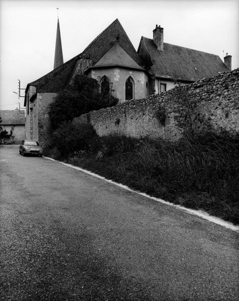 Façade Est, vue de l'abside.