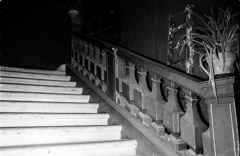 Escalier d'honneur, vue d'ensemble.