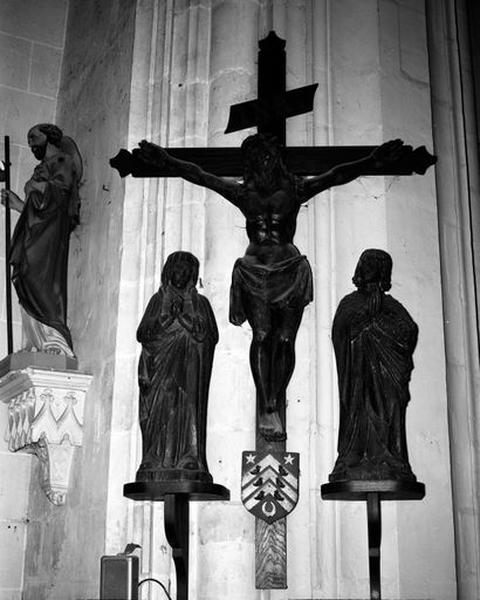 La Crucifixion, vue de face.