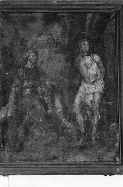 Tableau : saint Roch et saint Sébastien