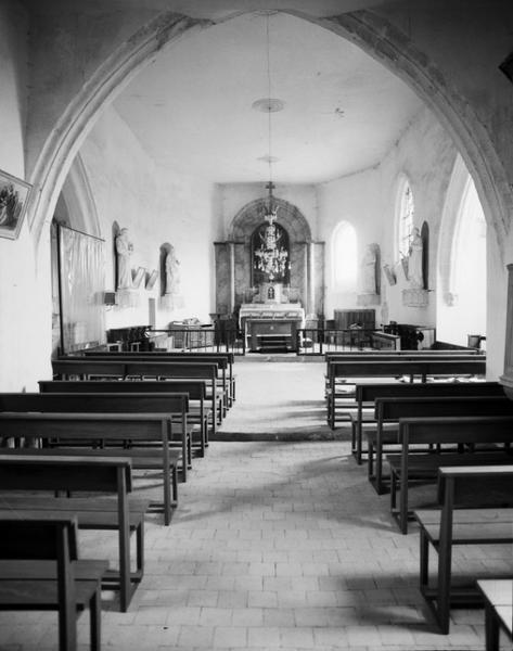 Le choeur vu de la nef.