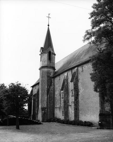 Façade nord, tour d'escalier.