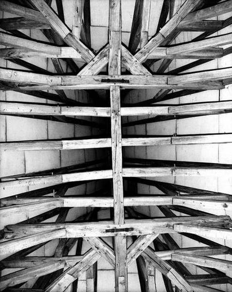 Corps de logis principal, détail des combles.