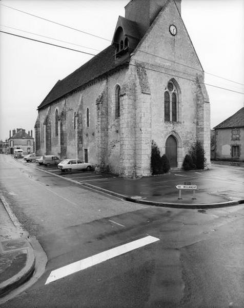 Vue de volume, façade nord-ouest.