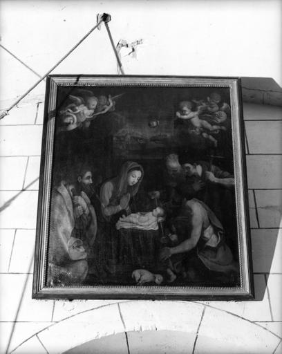 Tableau : l'Adoration des bergers