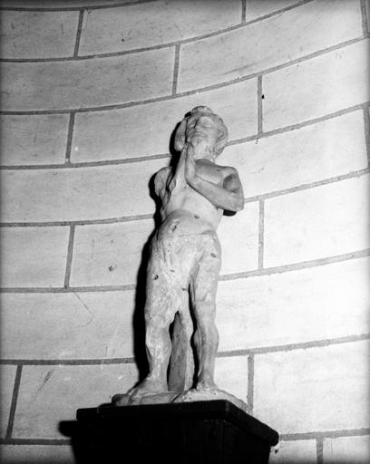 Statuette : saint Sébastien