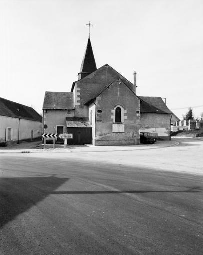 Vue axiale est-ouest.