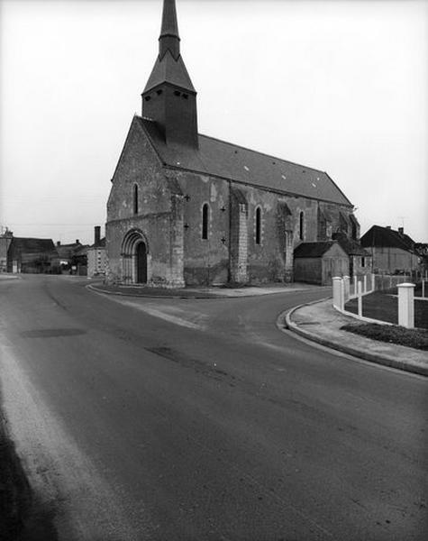 Vue de volume, façade sud-ouest.