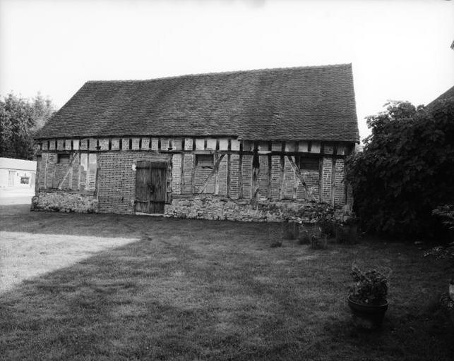 Façade postérieure du bâtiment annexe.