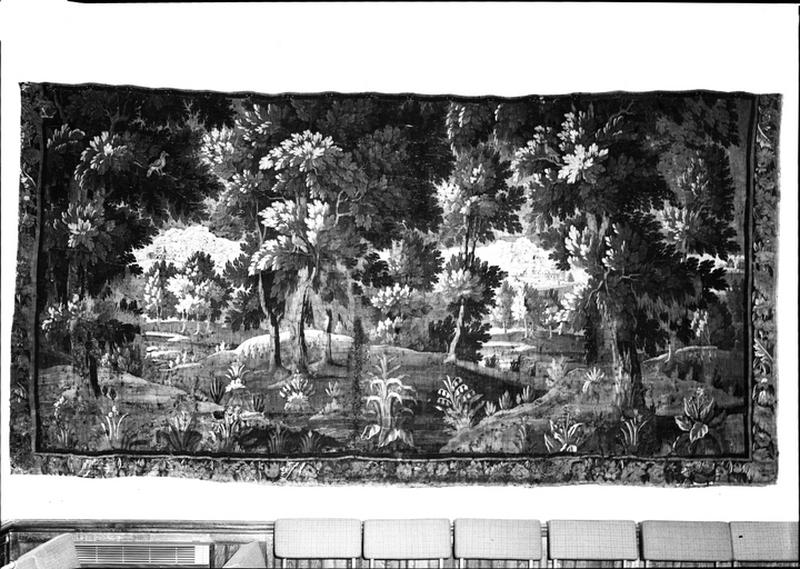 Pièce murale (verdure) : paysage