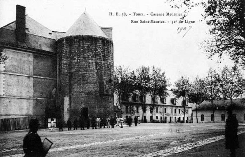 Vue de la rue Saint-Maurice.