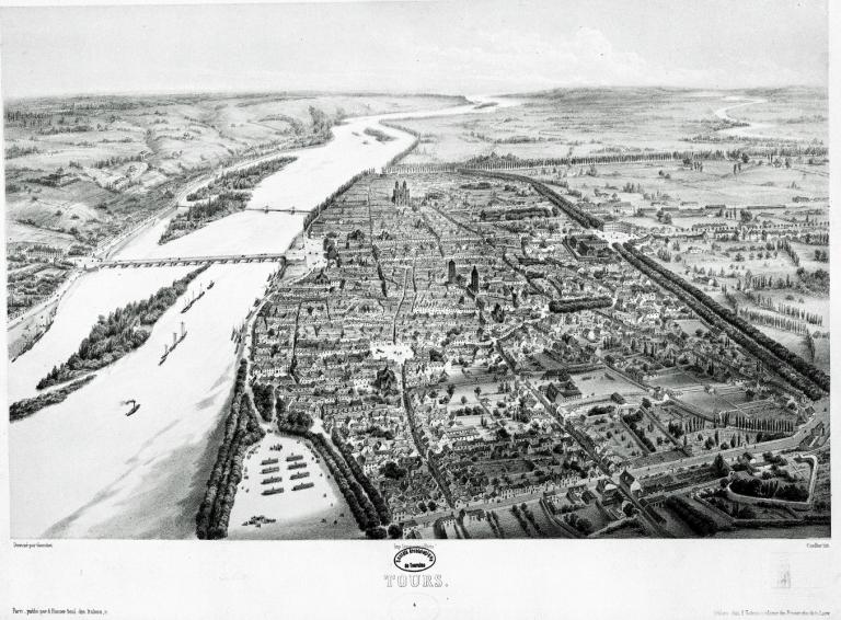 Les aménagements portuaires de la Loire : commune de Candes-Saint-Martin (Indre-et-Loire)