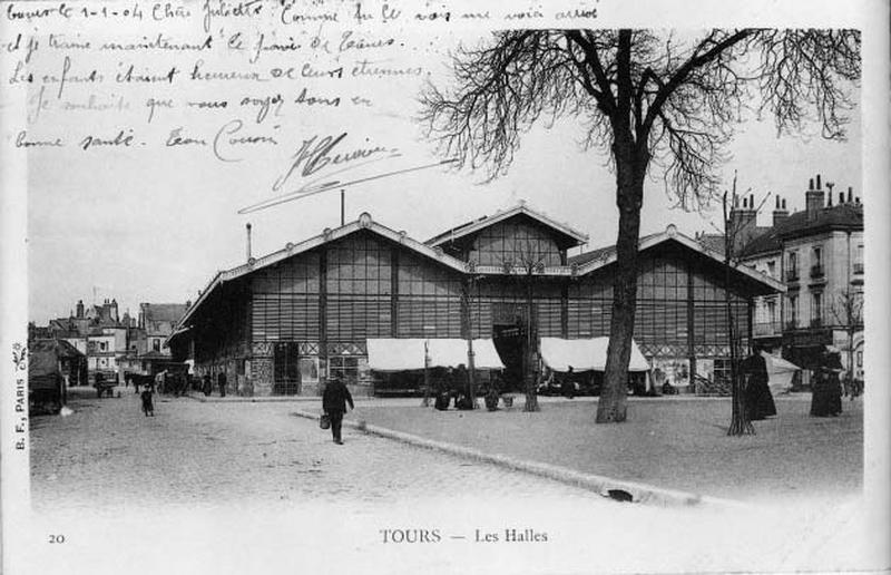 Les Halles, vue générale.