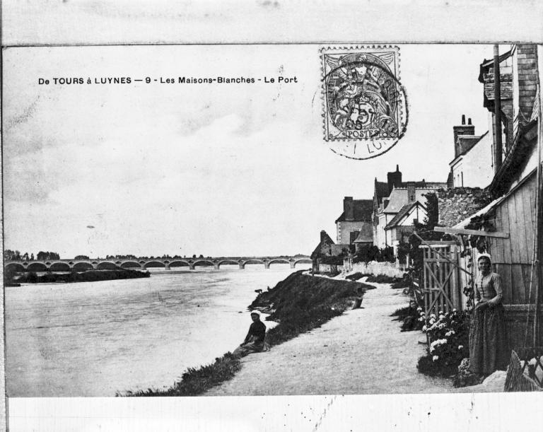 La fort ancienne et noble ville de Tours appelée le jardin de la France, par C. Vischer, détail, vers 1625 ? (bibliothèque nationale, G 12 à 16 ou G 7 à 11).