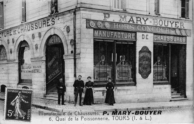 La manufacture de chaussures installée dans l'ancienne poissonnerie.