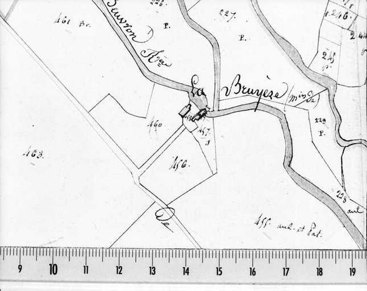 Plan de situation de la Bruyère.
