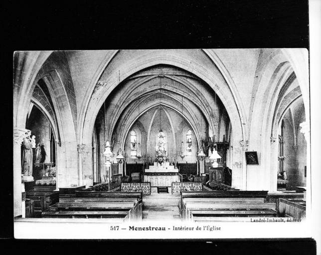 Vue de l'intérieur.