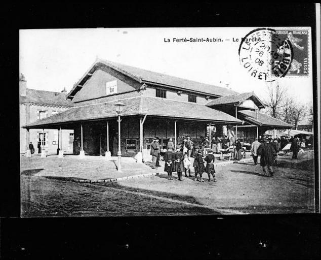 Vue de volume prise du sud-ouest.