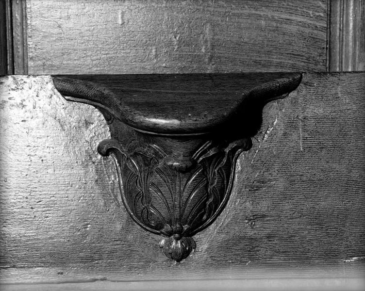 Deuxième rangée sud, miséricorde n° 11, 18e siècle.