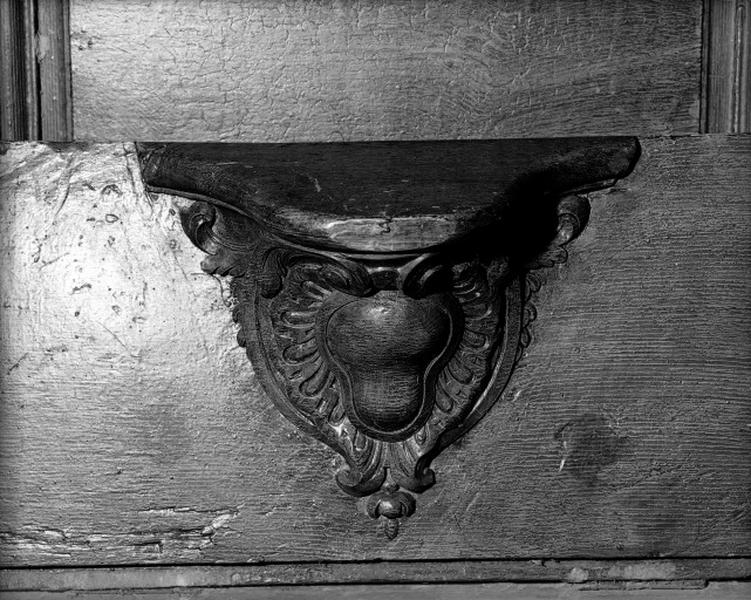Deuxième rangée sud, miséricorde n° 12, 18e siècle.