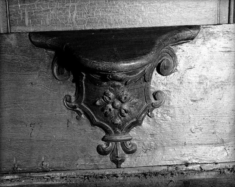 Troisième rangée nord, miséricorde n° 37, 18e siècle.