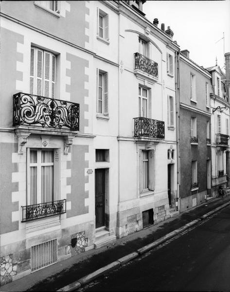 Façades antérieures, élévation.