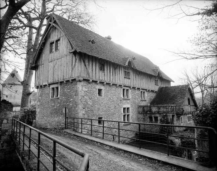 Vue de volume du moulin.