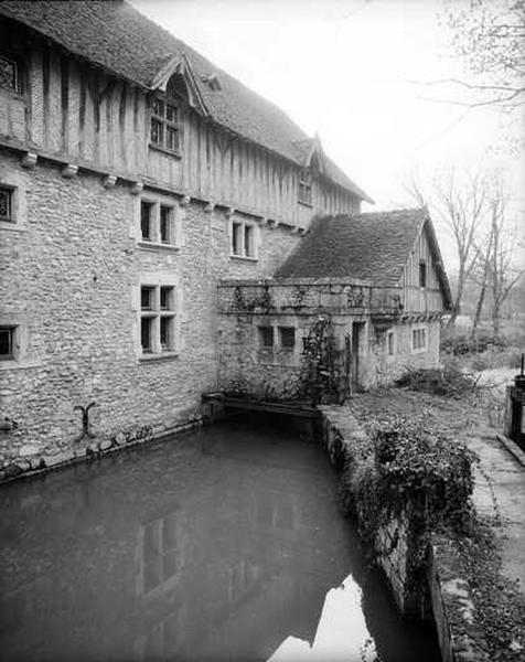 Elévation nord du moulin.