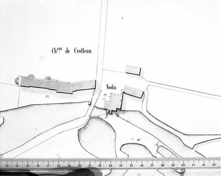 Extrait de plan du Cosson ; 2e moitié 19e siècle.