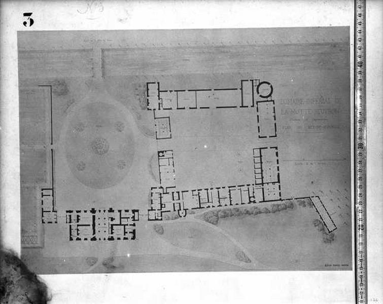 Plan du rez-de-chaussée.
