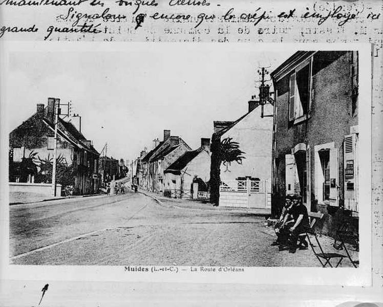 Vue d'ensemble de la route d'Orléans.