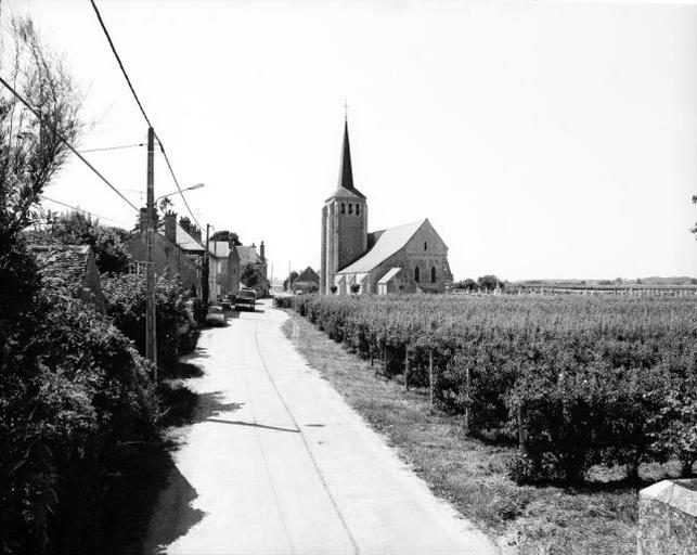 Vue de volume prise du sud-est.