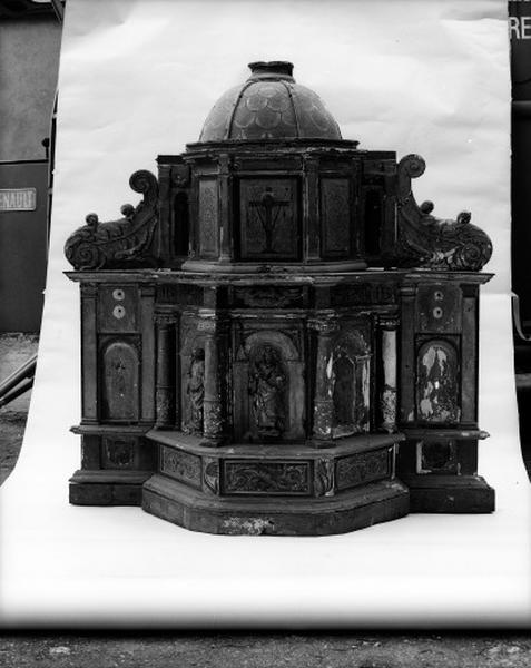 Chapelle sud ; tabernacle : vue de face.