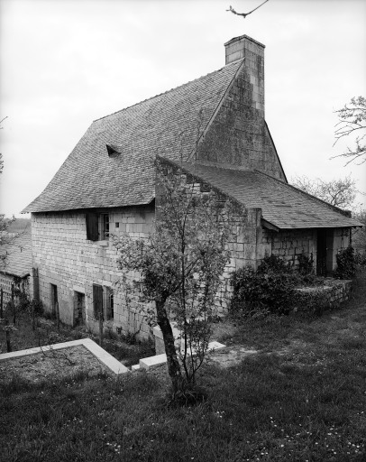 Façade postérieure (vue prise du nord-est).