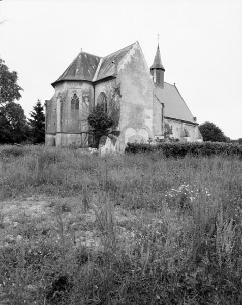 Façade postérieure prise du nord-est.