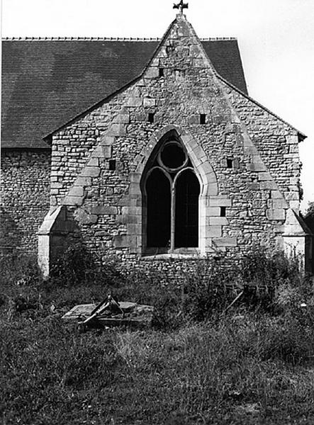 Pignon de la chapelle sud.