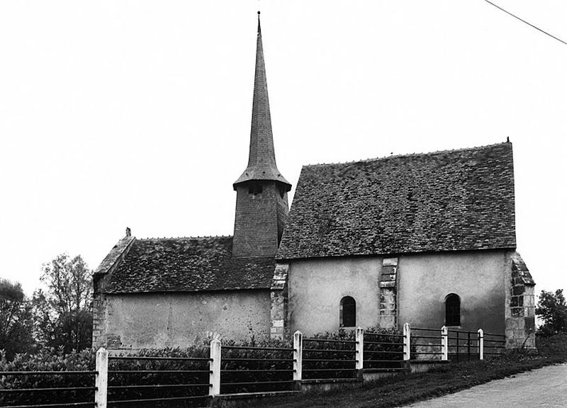 Vue d'ensemble de la face sud.