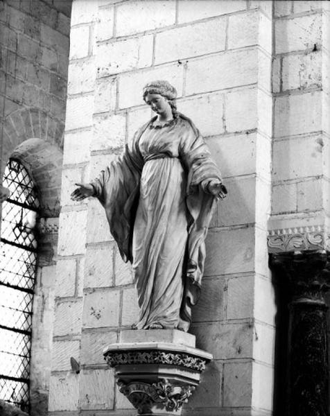 Statue (figure colossale) : Vierge dite Notre-Dame la Blanche