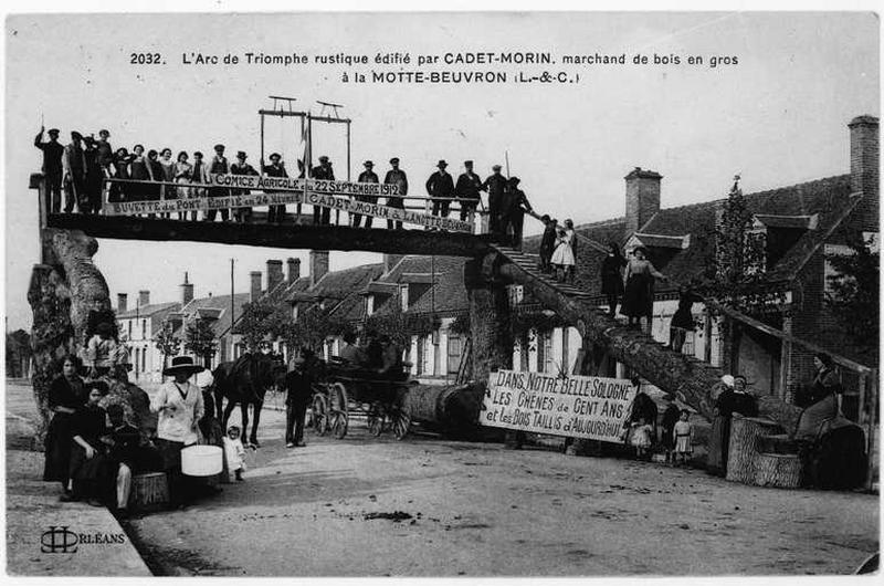 Comices agricoles, scène de rue.