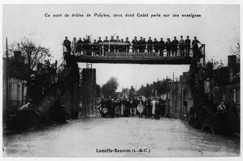Comices agricoles, scène de rue.