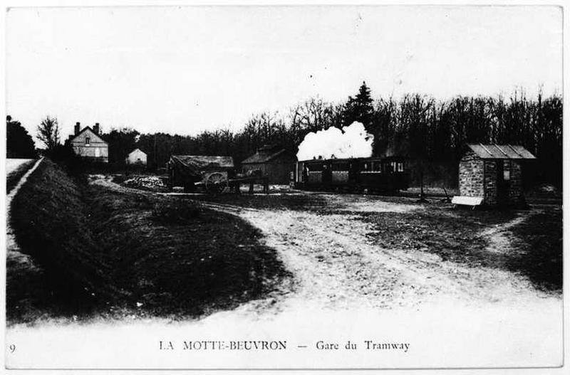 Vue d'ensemble de la gare de tramway.