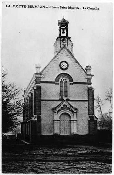 Vue de volume de la chapelle.